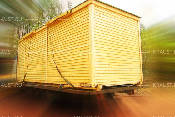 Деревянная бытовка пгт. Селятино фото