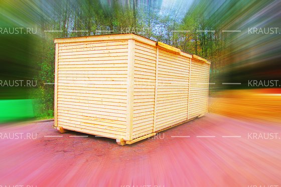 Деревянная бытовка пгт. Селятино фото