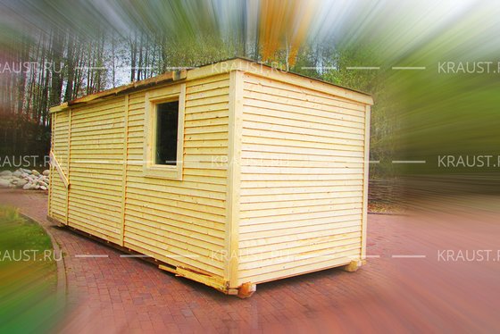 Деревянная бытовка пгт. Селятино фото