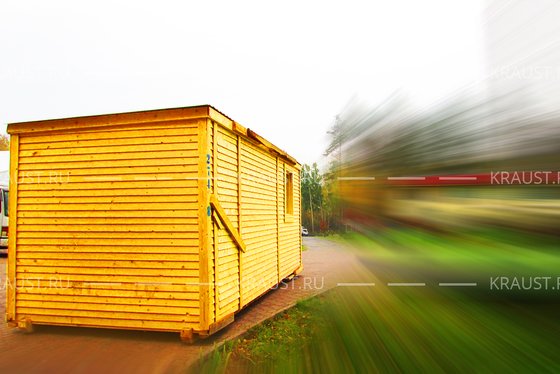 Деревянная бытовка пгт. Селятино фото