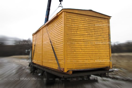 Деревянная бытовка пгт. Тучково фото