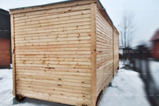 Деревянная бытовка с.Ершово фото