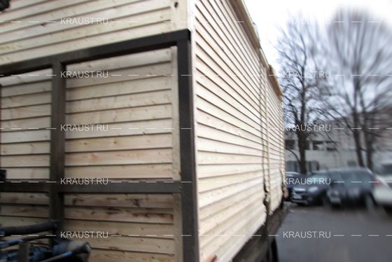 Деревянная бытовка с.Ершово фото