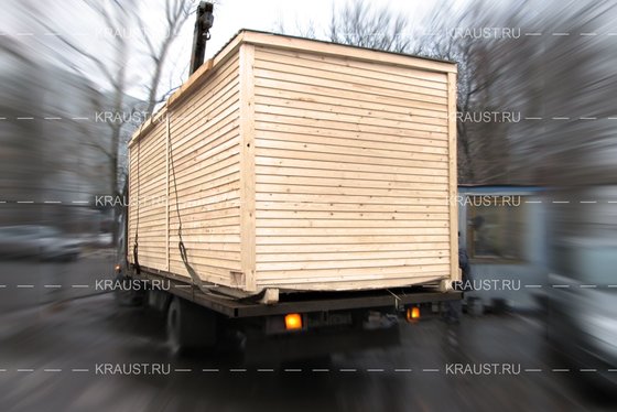 Деревянная бытовка с.Ершово фото