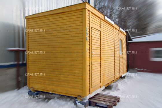 Деревянная дачная бытовка г. Некрасовский фото