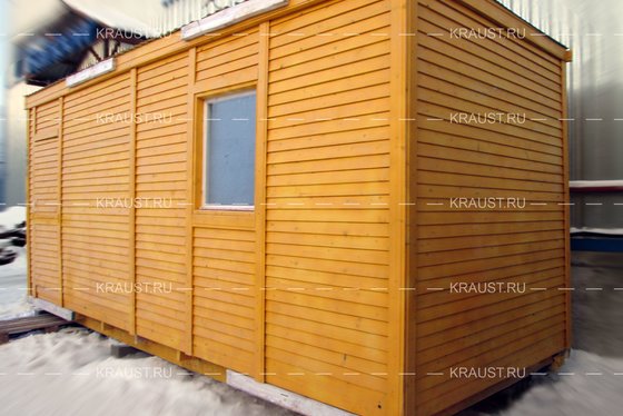 Деревянная дачная бытовка г. Некрасовский фото