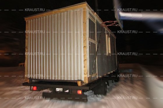 Металлическая бытовка БЖ-01 ДВП г.Ельня фото