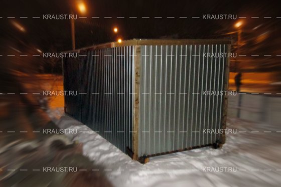 Металлическая бытовка БЖ-01 ДВП г.Ельня фото