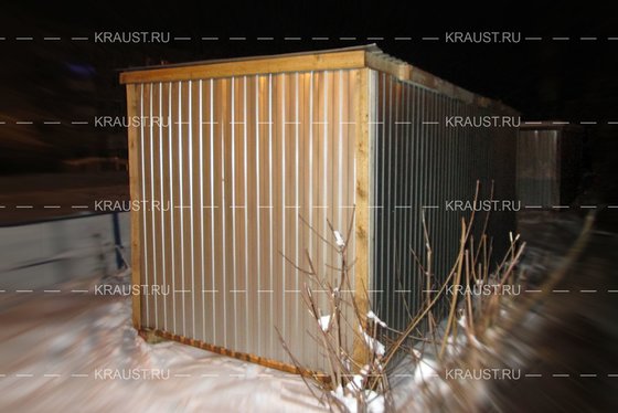 Металлическая бытовка БЖ-01 ДВП г.Ельня фото