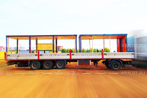 Модульное здание г. Москва фото