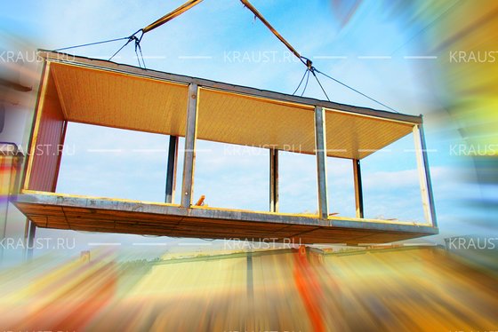 Модульное здание г. Москва фото