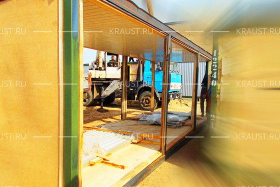 Модульное здание г. Москва фото