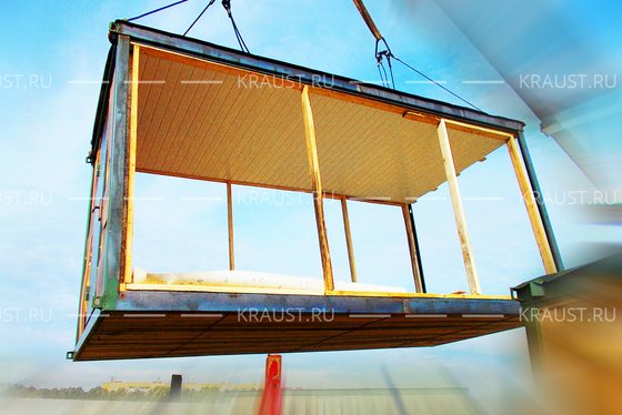 Модульное здание г. Москва фото