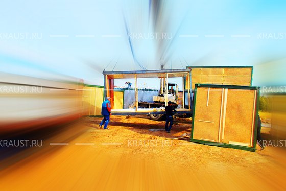 Модульное здание г. Москва фото