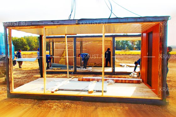 Модульное здание г. Москва фото