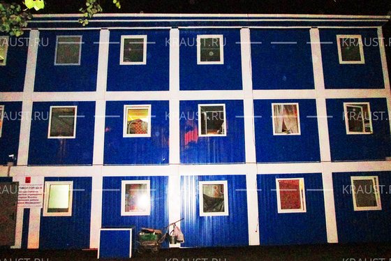 Модульное здание г. Москва фото