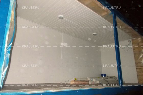 Модульное здание из 2х БК00 с пластиковой отделкой г. Красноармейск фото