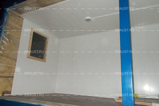 Модульное здание из 2х БК00 с пластиковой отделкой г. Красноармейск фото