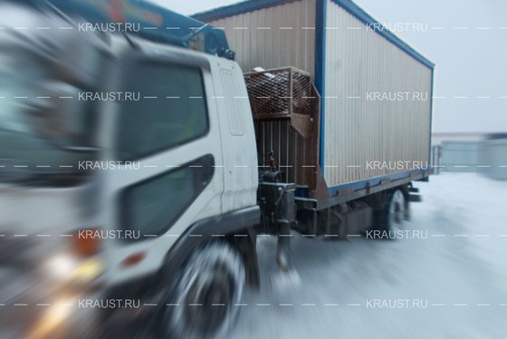 Модульное здание из 2х БК00 с пластиковой отделкой г. Красноармейск фото