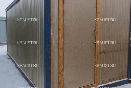 Модульное здание из 2х БК00 с пластиковой отделкой г. Красноармейск фото