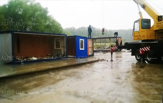 Модульное здание в г. Воскресенск фото