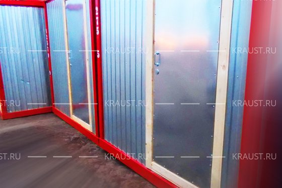 Модульный городок из ЭБК 01 г. Электросталь фото