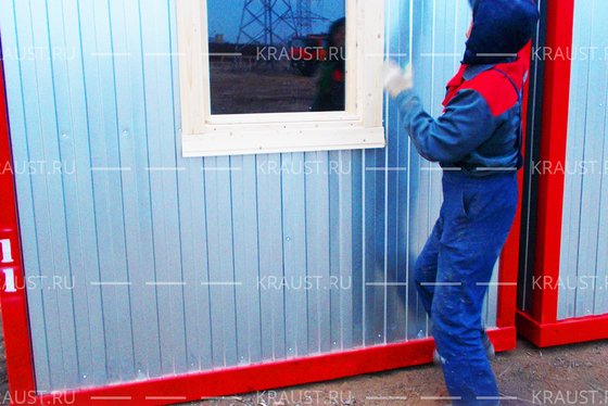 Модульный городок из ЭБК 01 г. Электросталь фот о