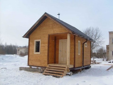 Бытовки бани из бруса, цена 75 000 руб. в Ярославле от компании ООО "Логиконт"