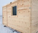 Деревянная бытовка Б-01 г.Ногинск Деревянная бытовка Б-01 г.Ногинск фото