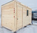 Деревянная бытовка Б-01 г.Ногинск Деревянная бытовка Б-01 г.Ногинск фото
